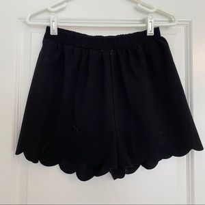 Scalloped Shorts